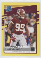 2020 Panini Donruss Rated Rookie Dollar Tree Press Proof Yellow Chase Young 10bz