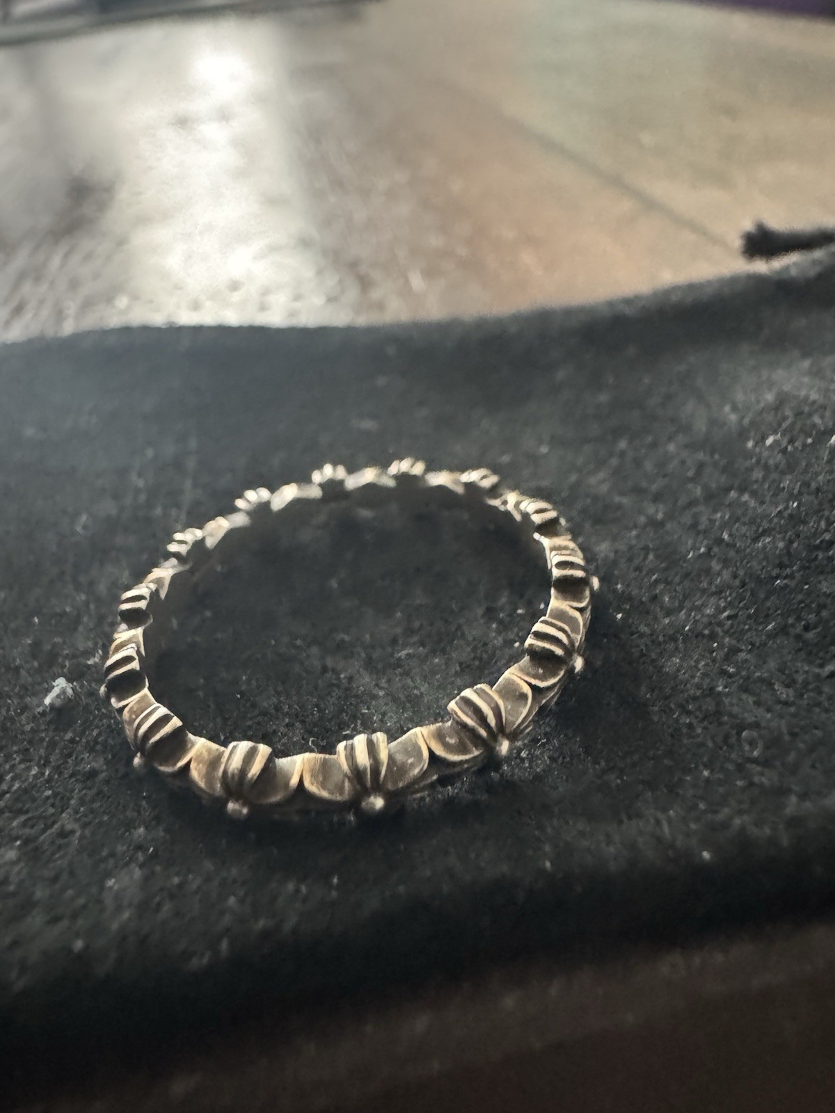 Chrome Hearts Tiny E Ring Size 10 - image 2