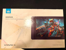 HUION Kamvas 13 13in Graphics Tablet Creative Pen Display Drawing Monitor