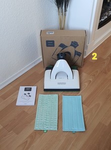 Vorwerk SPB100 Akku-Saugwischer mit 2 Neue Tücher Universal und Universal-Soft