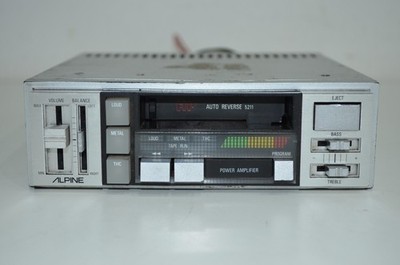 Alpine 5211 Oldtimer Auto Kassettenspieler / Autoradio / Radio - ungeprüft