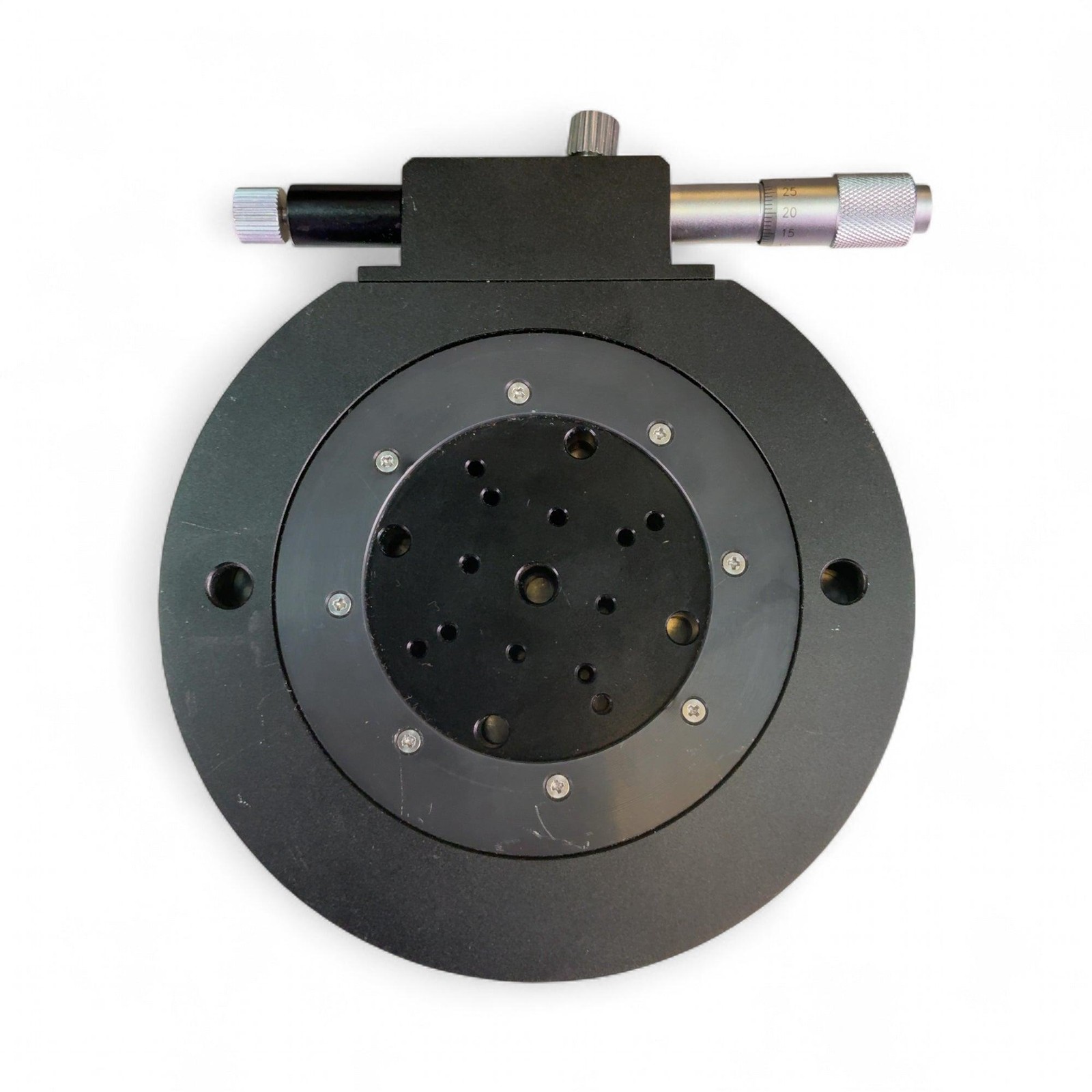 Edmund Optics Techspec Low Profile 125mm Rotary Stage ±5° Total Fine Rotation