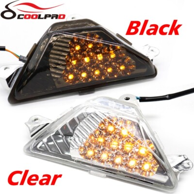 Front LED Turn Signal Light Lamp For KAWASAKI ZX6R NINJA 1000/250