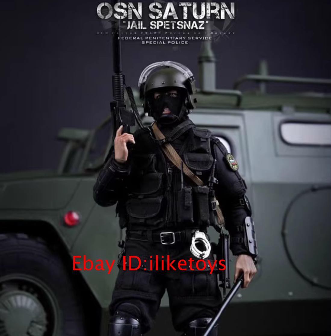 DAMTOYS OSN Saturn Jail Spetsnaz FSIN Special Police 1/6