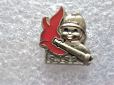 PINS DES SAPEURS POMPIERS S.J.S.P ETAT EXCELLENT Y. DELSART