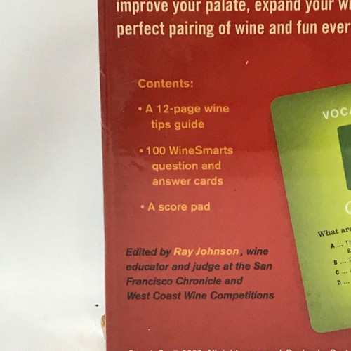 Tarjetas de preguntas y respuestas del juego Wine Smarts - Imagen 6 de 11