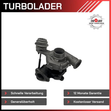 Turbolader OPEL ASTRA G Stufenheck 2.0 DI (F69_)