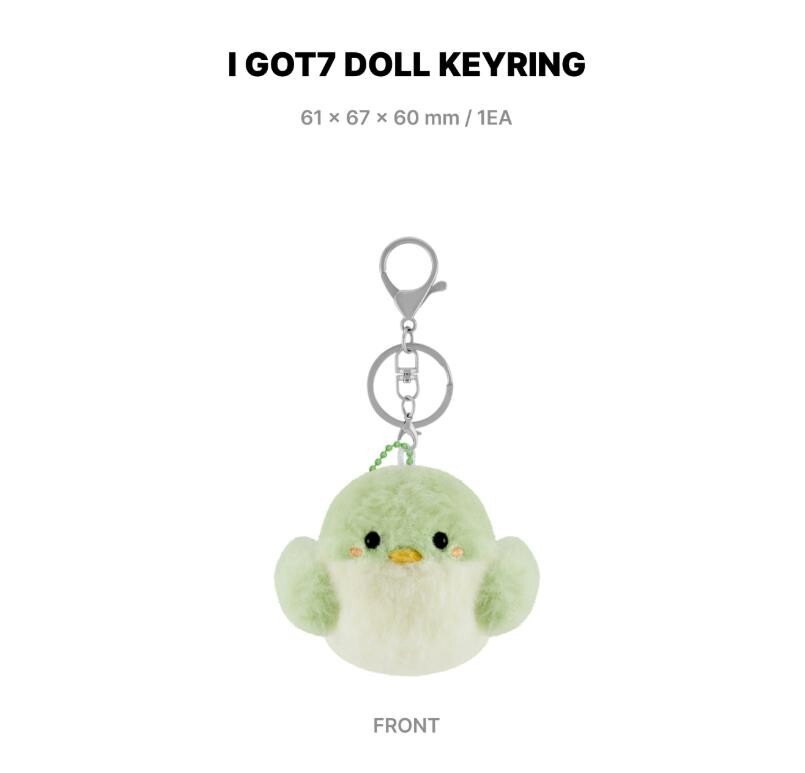 GOT7 NESTFEST ドール キーリング タイ バージョン 新品 未開封 GOT7 - I GOT7 Doll Keyring [2025 Concert 'NESTFEST' Official