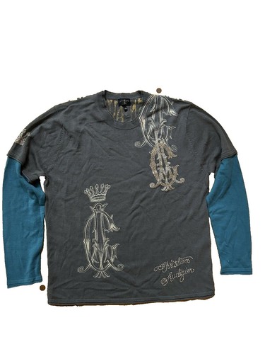CHRISTIAN AUDIGIER LONG CHAIN MERINO WOOL CARDIGAN SWEATER | eBay