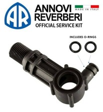 Adaptador de entrada by-pass Annovi Reverberi AR1265890 hecho en Italia 1265890 AR