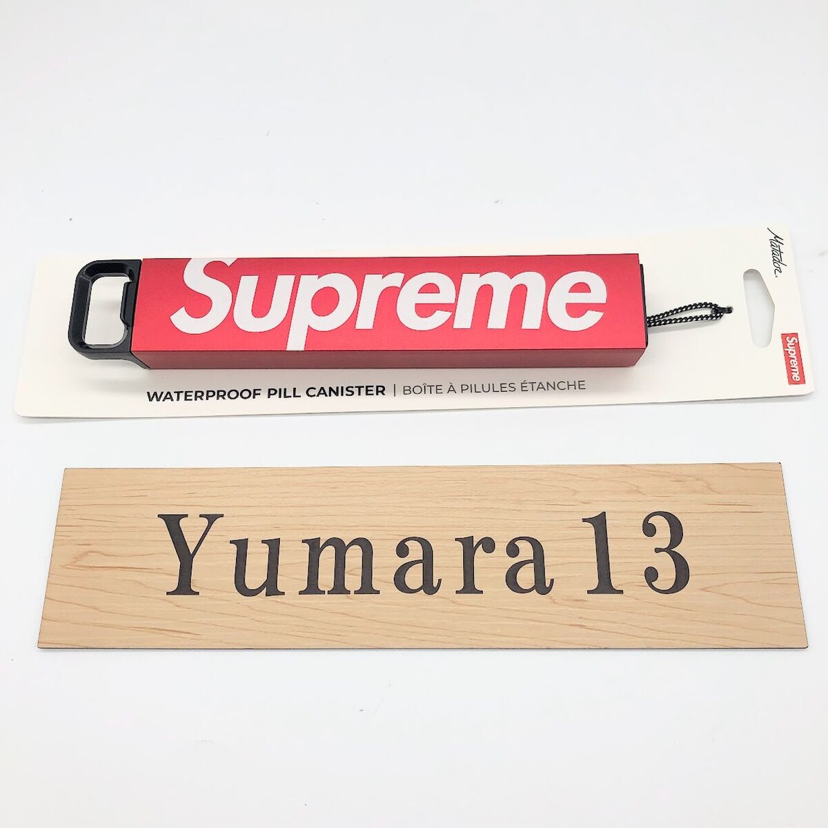 Supreme Matador Waterproof Pill Case Black Red 2colors Brand Supreme Matador Waterproof Pill Case Black Red 2colors Brand
