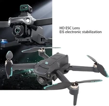 RC Drone Brushless, HD Dual Camera Quadcopter, Obstacle Avoidance LCD Screen Opt