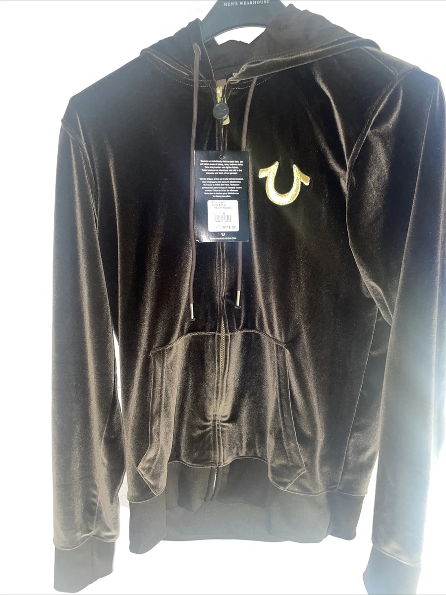 True religion velour clearance hoodie
