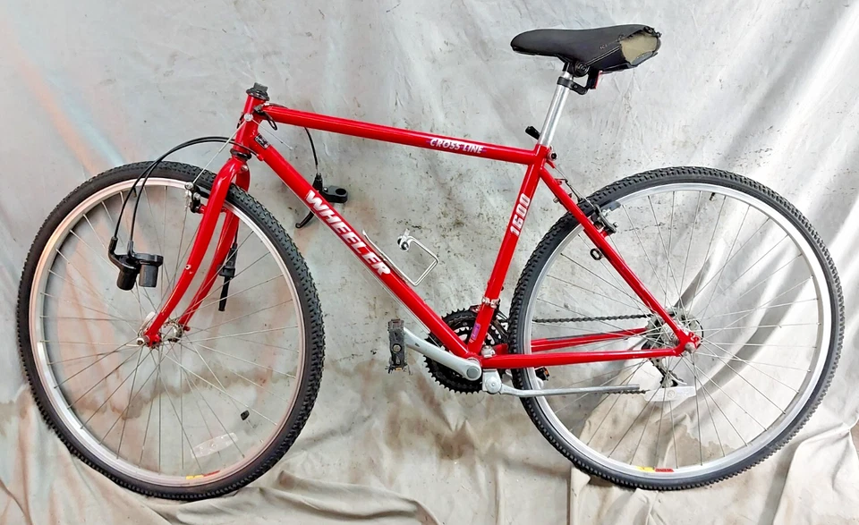 1995 Wheeler Crossline 1600 Hybrid City Bike 18" Large 4130 Chromoly Steel Java~ - Image 2 of 4