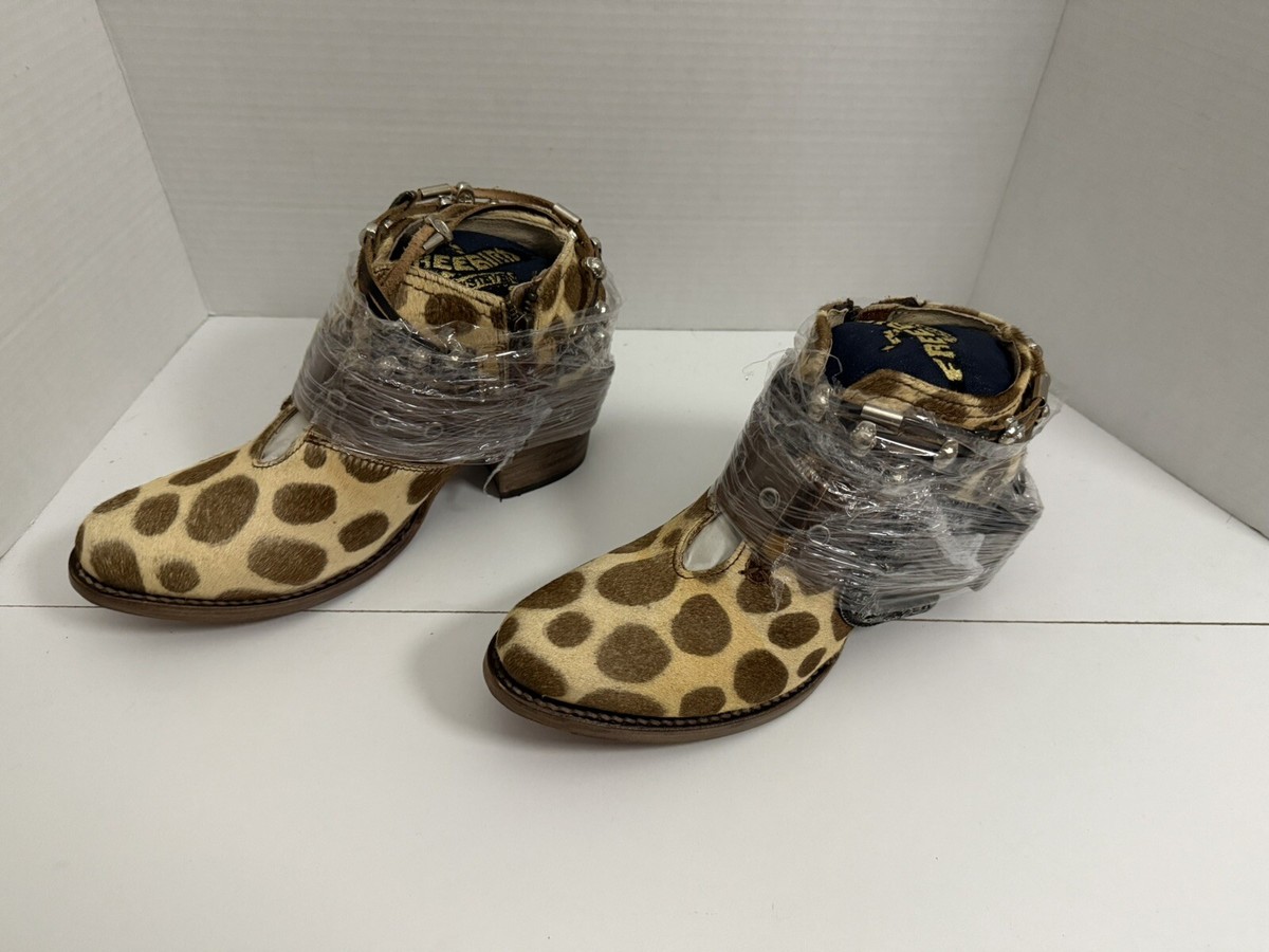 Freebird By Steven Saloon W 8 Booties Boots BNIB Rare