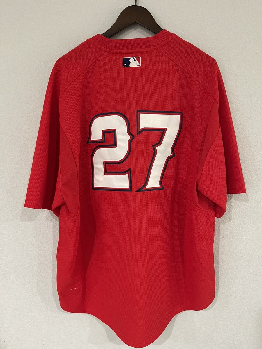 Anaheim Angels Vladimir Guerrero Mitchell Ness Red 2004