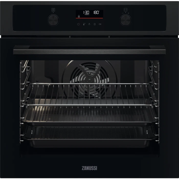 Zanussi ZOPNA7KN Built In 59cm A Electric Single Oven Black eBay