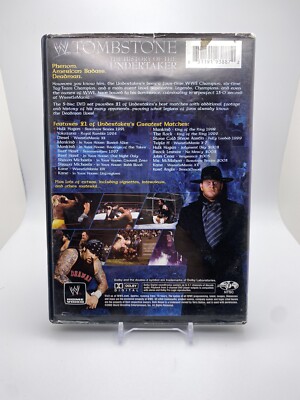 WWE - Tombstone: The History of the Undertaker (DVD, 2005, 3-Disc