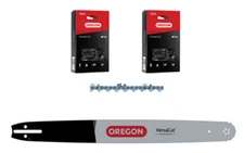 24" Bar & 2x Full Chisel Chains For Husqvarna 61 65 240VXLHD009 / 72EXJ084G(2)