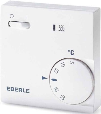 Eberle Controls Temperaturregler RTR-E 6202rw IP30 weiß Raumtemperaturregler