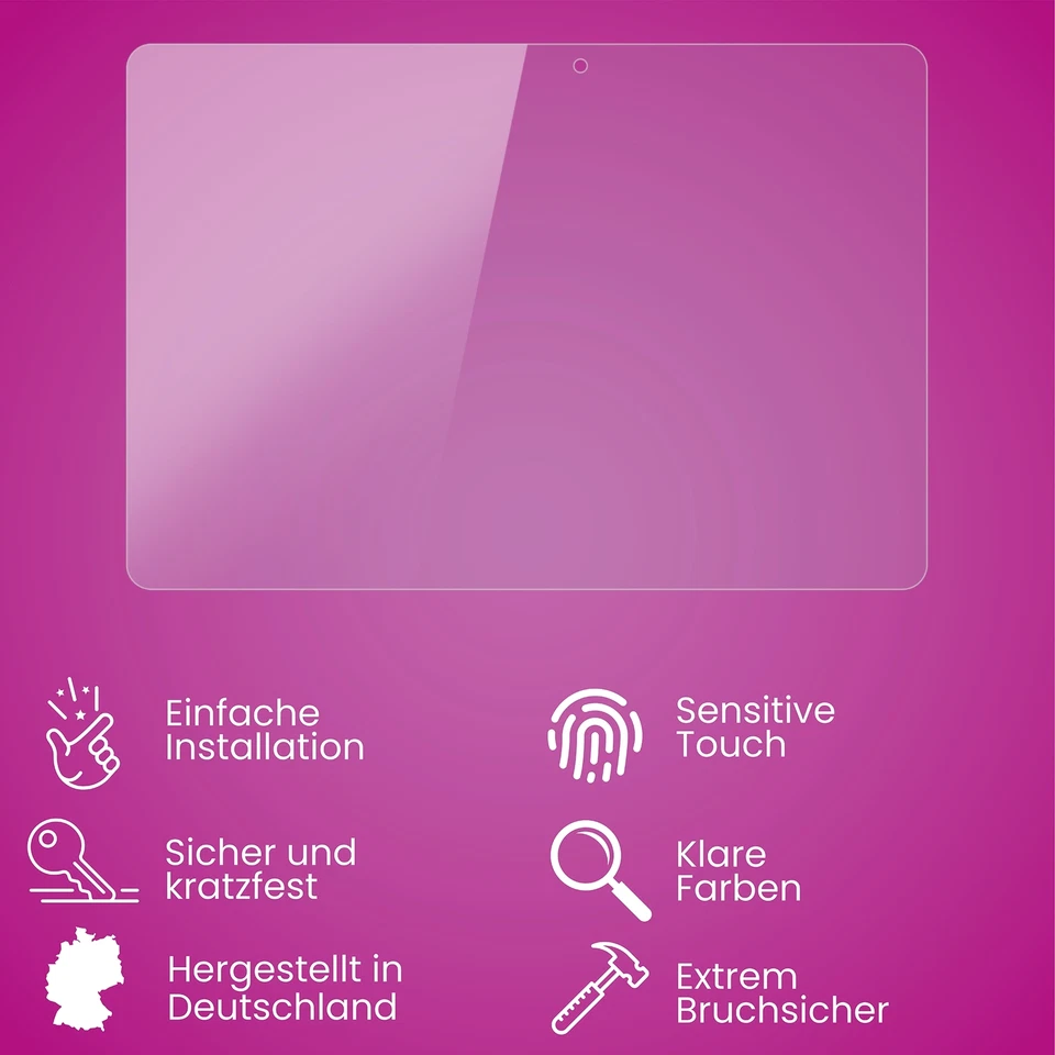 atFoliX Glasfolie für Asus Transformer Pad TF300T Displayfolie 9H Schutzpanzer - Bild 3 von 4