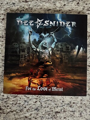 Dee Snider - For The Love Of Metal OG Vinyl LP, Napalm Records, 2018, NM! LEd