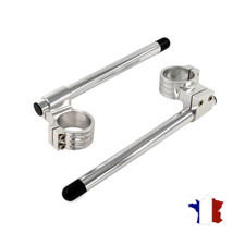 Demi guidon Haut alu tube 50 mm  bracelet Suzuki GSX R 600 750 1000 Yamaha R1 R6