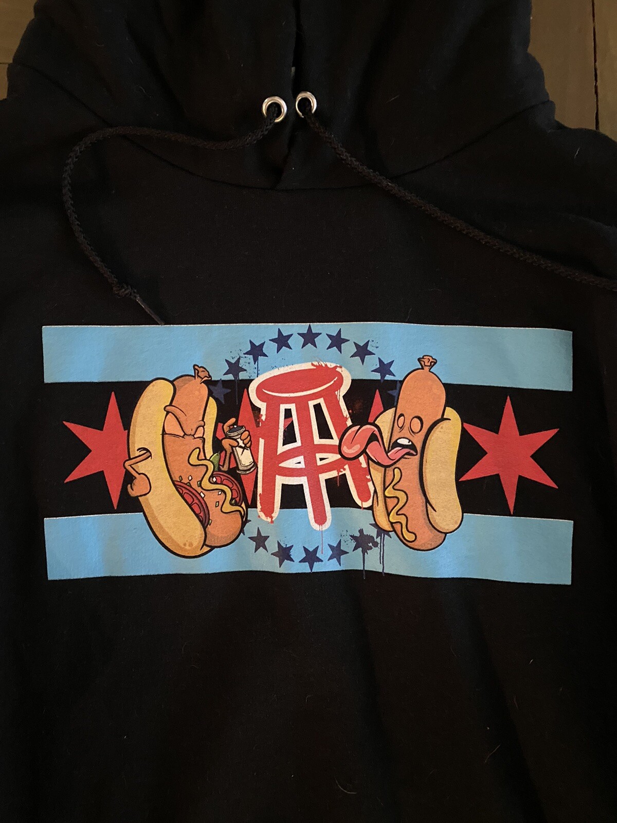 HOT!!! Limited Edition Barstool Sports Chicago Hoodie… Gem