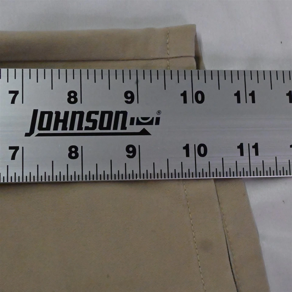 Pantalones Cortos de Carga Haggar 36 x 10" Caqui Mezcla de Algodón Ecológico Frente Plano para Hombres Teléfono Celular Foto 4 de 4