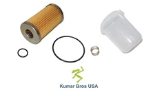 New Fuel Filter/BOWL/Spring FITS Yanmar F18 F20 F22 F24 FX26 F28 FX32 F37D