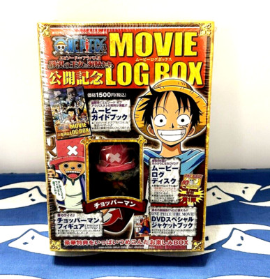 One Piece Movie Log Box Shrink w/Figure Japan Limited New