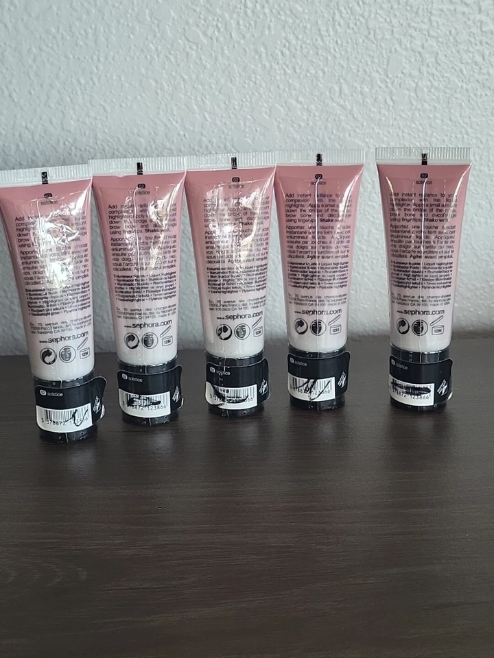 SEPHORA Collection Golden Hour Liquid Highlighter 02 Solstice NEW & SEALED x5 - Image 2 of 4