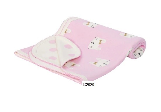 bunny swaddle blanket