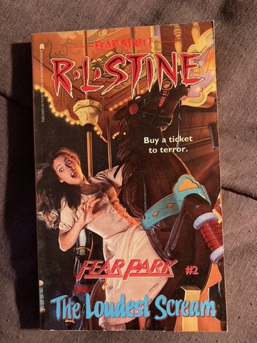 THE LAUTEST SCREAM FEAR STREET Fear Park #2 R.L. Stine September 1996 1. Bogen PB Sehr guter Zustand