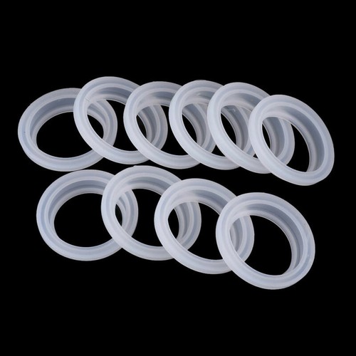 10Pcs_Silicone Sealing Rings Gaskets for Vacuum Bottles 4.5/5.2cm Cover Stopper - Picture 2 of 18