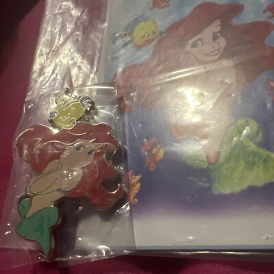 ACME HOTART DISNEY ARIEL OHANA LITTLE MERMAID FLOUNDER LIMITED RELEASE PIN