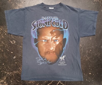 Vintage 1998 WWF Stone Cold Steve Austin Rattler Wrestling Teen XL 18-20 Shirt