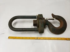 ASC Crosby 6-Ton Rigger Crane Swivel Lift Hook w/Latch 1" Oblong Link  MADE USA