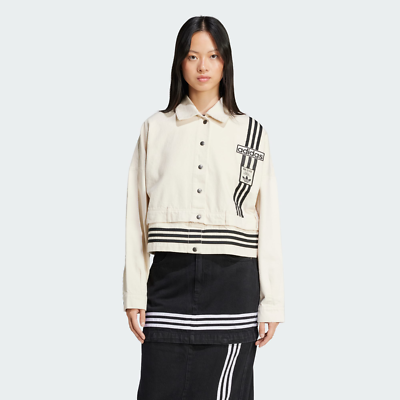 adidas WMNS Adibreak Denim Track Top Natural Denim JD5617