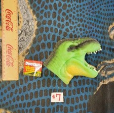  Lot 71 Dinosaur Puppet Schylling Soft Rubber Hand Puppet The Terrible Lizard