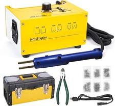 60w Hot Stapler Plastic Welder Welding Repair Kit Gun Car Bumper Tool 600staples 60w Hot Stapler Plastic Welder Welding Repair Kit Gun Car Bumper Tool 600staples