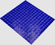 Mozaika royal blue płytki basenowe mozaika basenowa płytki szkło błyszczący kwadrat WB200-A20