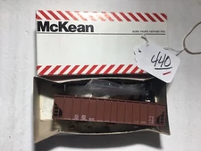McKEAN HO Scale 40' XM Single Door Box Car.  DATA ONLY.  NIB.