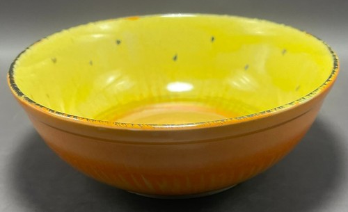 Set of 3 Hand Painted Signed Decorative Colorful Swirl Iridescent Bowls - Imagen 2 de 10