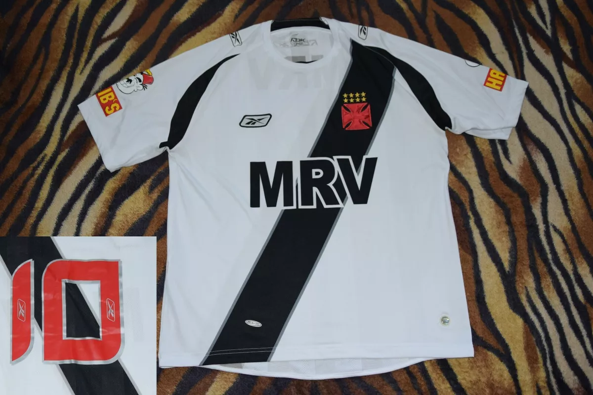 Vasco da Gama Jersey Brasil Reebok MRV Jersey Shirt Camiseta size L