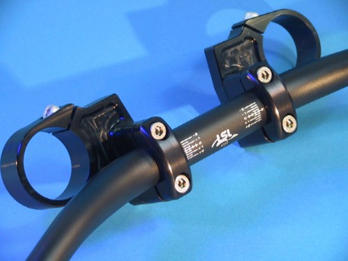 LSL Superbike X-Bar Handlebar Kit Honda VFR 1200 FD (SC63) | 10-ff | Black with... - Picture 1 of 5