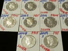 2000-S Through 2009-S GEM SILVER PROOF Kennedy Half Dollars -- 10 Coins