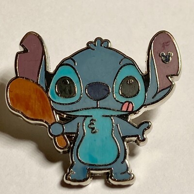 Disney Lilo & Stitch Trading Pin Shanghai Park Turkey Leg Hidden