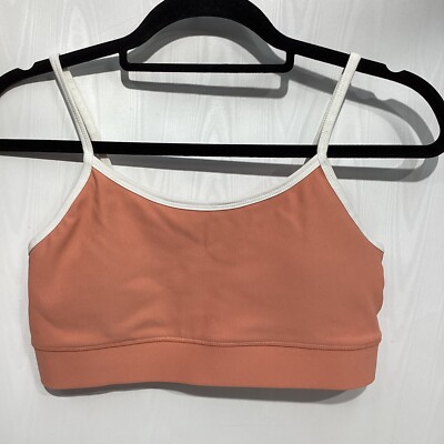 Kyodan Sports Bra Coral Size L Large Slip On