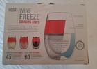HOST WINE FREEZE COOLING CUPS 8.5 oz - New in Box — photo 2